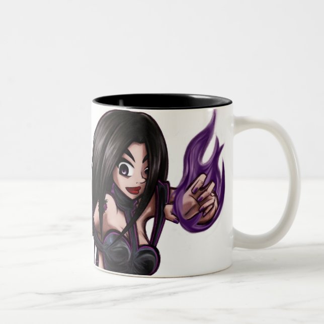 Caneca da assinatura da PÁ (preto) (Direita)