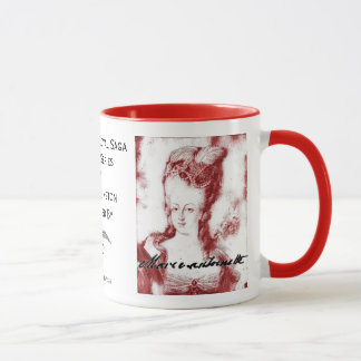 Caneca da assinatura de Marie Antoinette