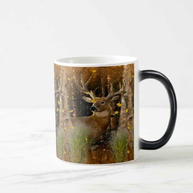 Caneca da assinatura dos cervos de Whitetail da (Direita)