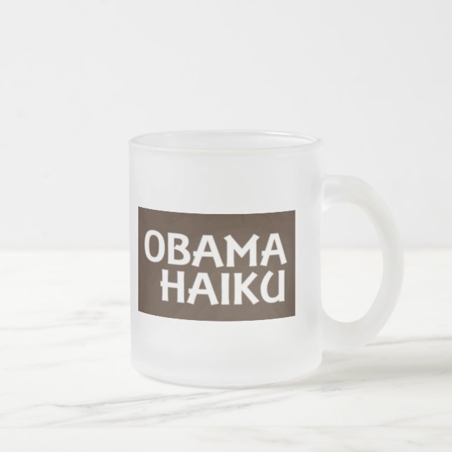Caneca da autocracia dos haicais de Obama (Direita)