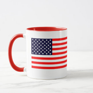 Caneca da Bandeira Americana