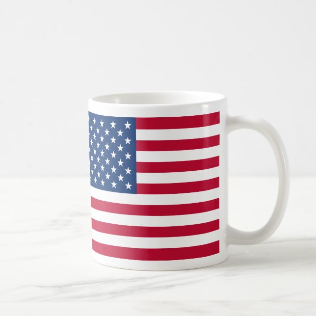 Caneca da bandeira americana (Direita)