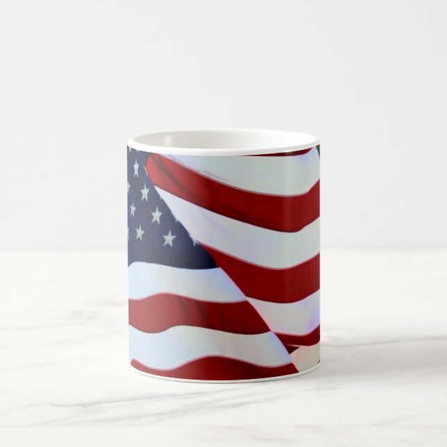 Caneca da bandeira americana (Centro)