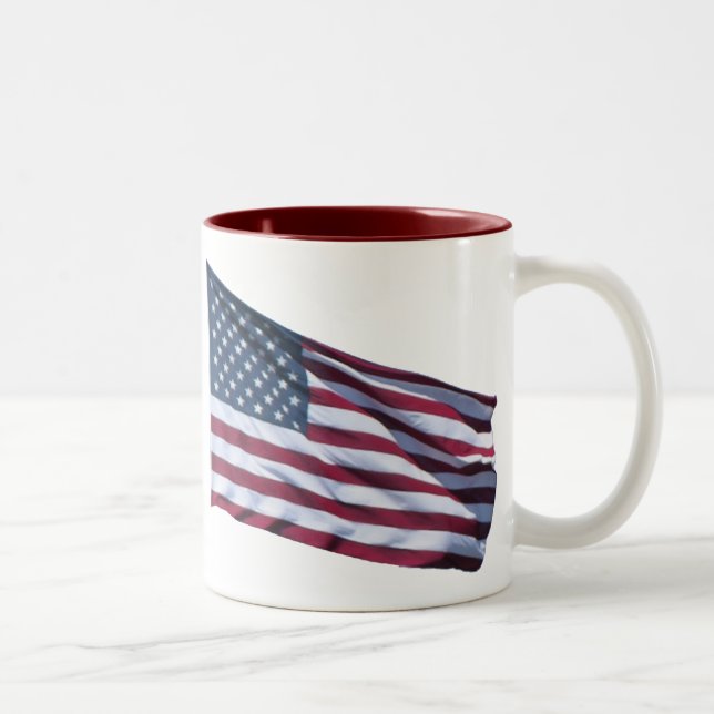 Caneca da bandeira americana (Direita)