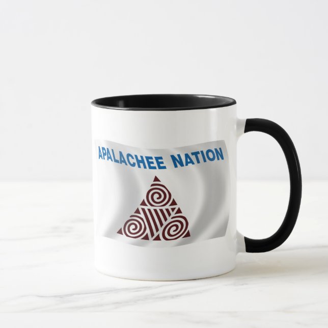 Caneca da Bandeira da Nação Apalachee (Direita)