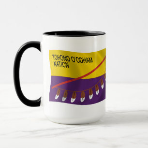 Caneca da Bandeira da Nação Tohono O'odham