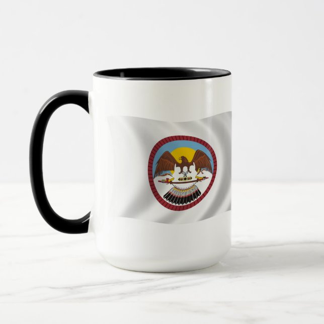 Caneca da Bandeira da Tribo Ute (Esquerda)