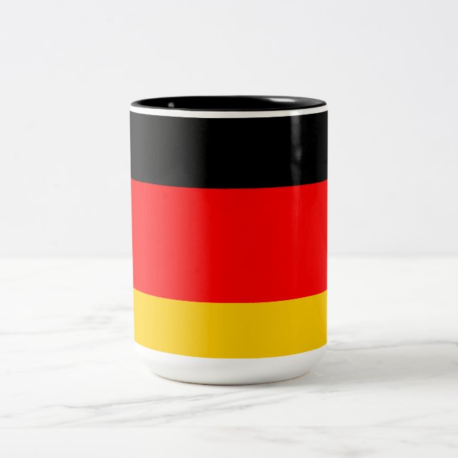 Caneca da bandeira de Alemanha (Centro)