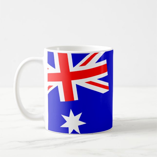 Caneca da bandeira de Austrália (Esquerda)