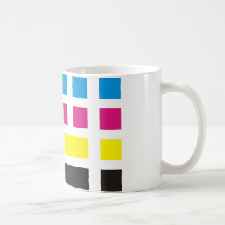 Caneca da bandeira de CMYK