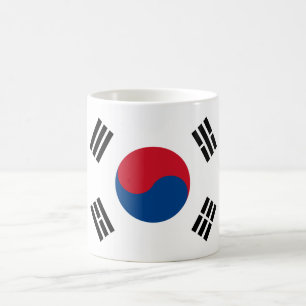 Caneca da bandeira de Coreia do Sul