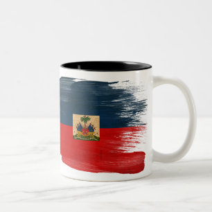Caneca da bandeira de Haiti