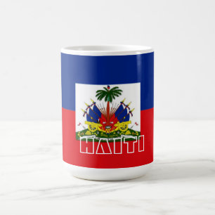 Caneca da bandeira de Haiti