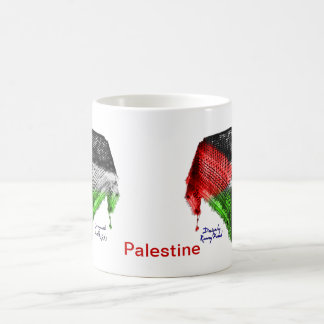 CANECA da bandeira de Hatta (Palestina), versão