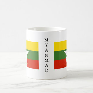 Caneca da bandeira de Myanmar