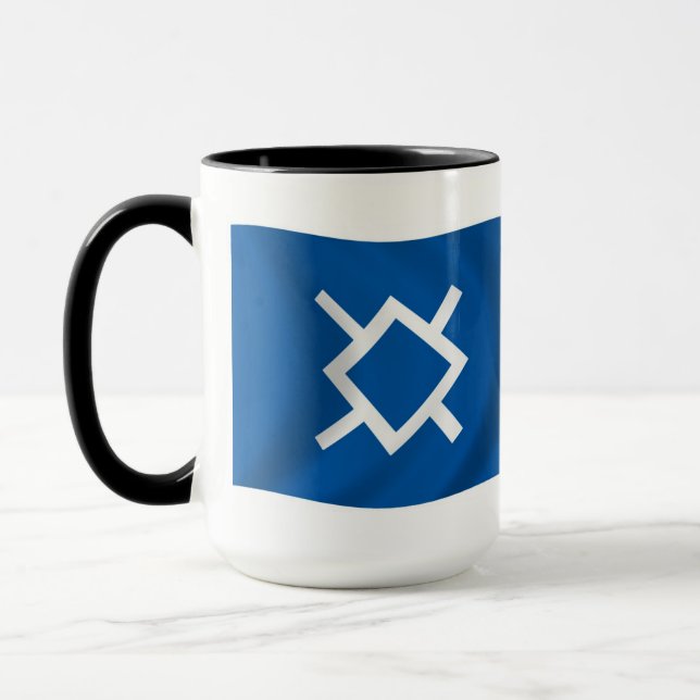 Caneca da Bandeira do Northern Cheyenne (Esquerda)