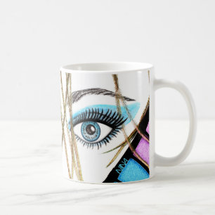 Caneca da beleza do maquilhador