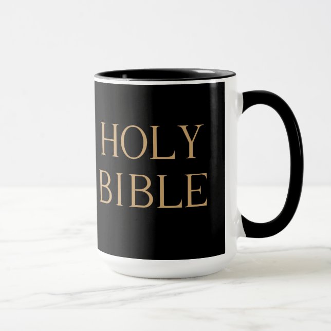Caneca da "Bíblia Sagrada" (Direita)