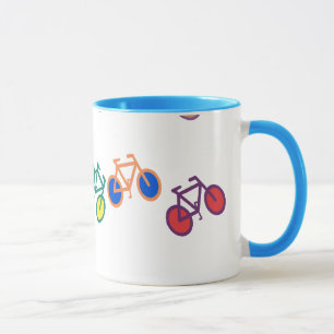 Caneca da bicicleta do vintage