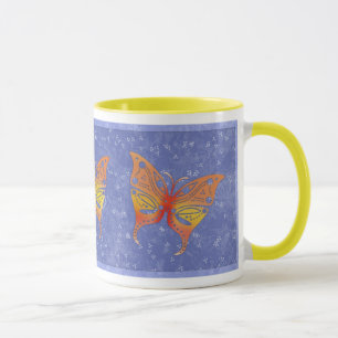 Caneca da borboleta