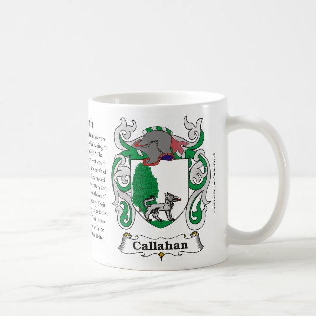Caneca da brasão da família de Callahan (Direita)