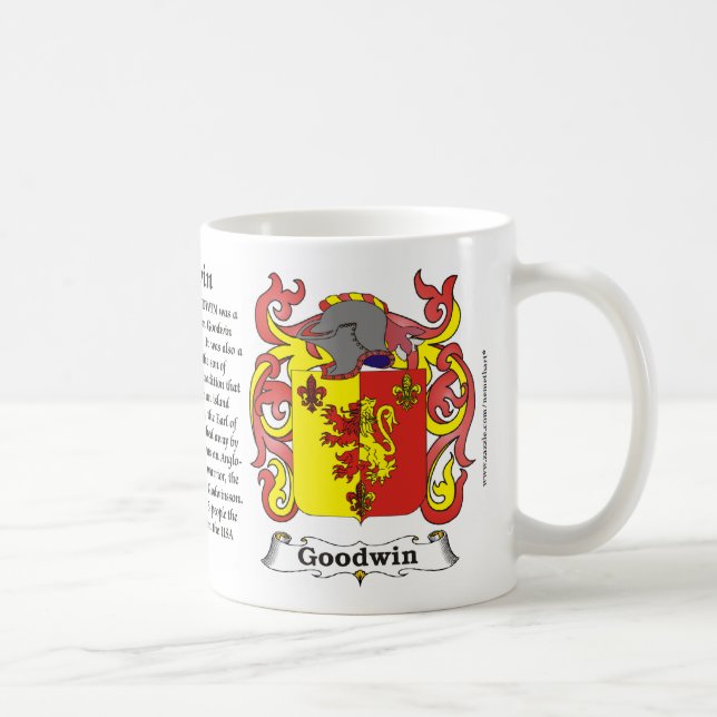 Caneca da brasão da família de Goodwin (Direita)