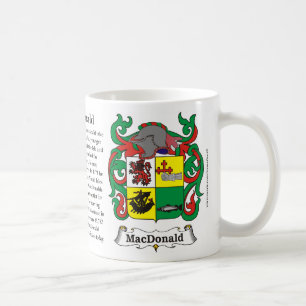 Caneca da brasão da família de MacDonald