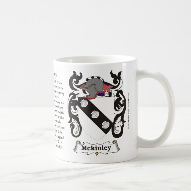 Caneca da brasão da família de McKinley (Direita)