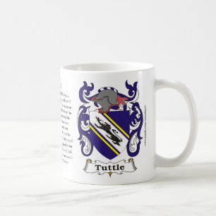 Caneca da brasão da família de Tuttle