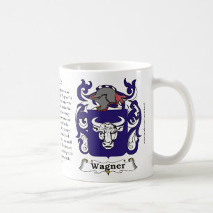 Caneca da brasão da família de Wagner