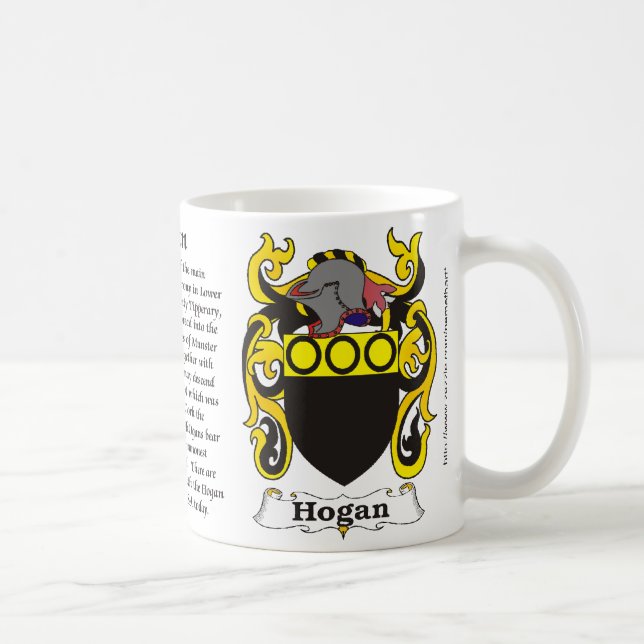 Caneca da brasão da família do Hogan (Direita)