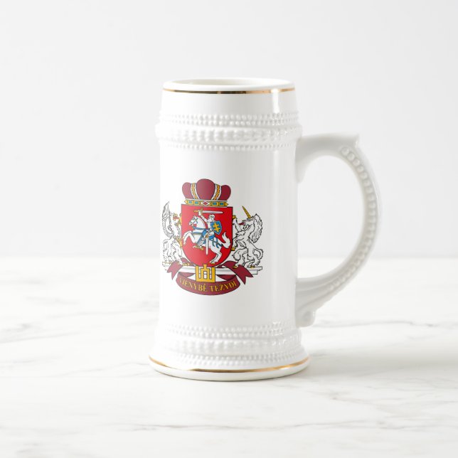 Caneca da brasão de Lithuania (Direita)