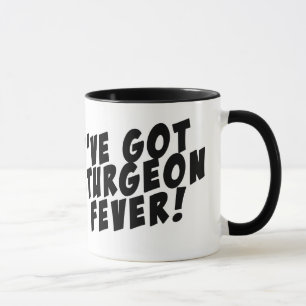 Caneca da campainha da febre do esturjão