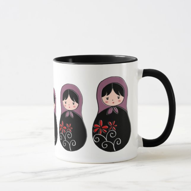 Caneca da campainha de Matryoshka (Direita)