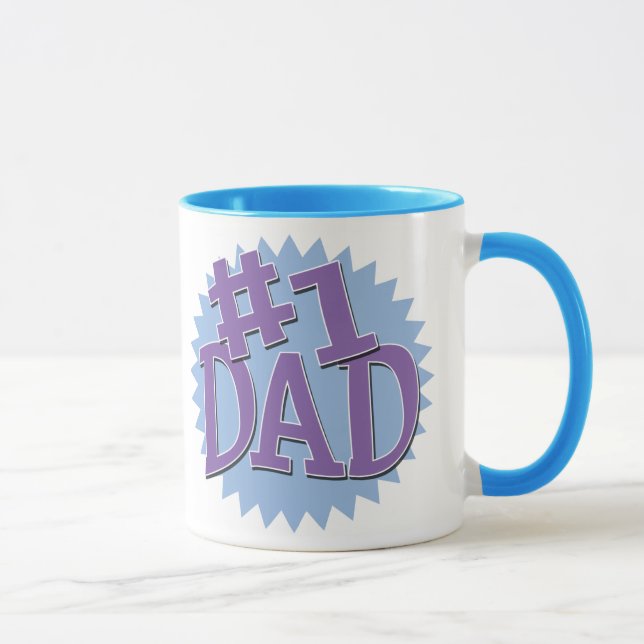 Caneca da campainha do pai do número 1 (Direita)