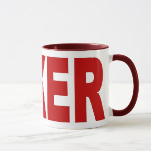 Caneca da campainha T do PÓQUER
