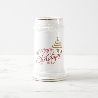 Caneca da caneca de cerveja do Feliz Natal