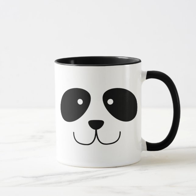 Caneca da cara da panda (Direita)