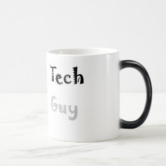 Caneca da cara da tecnologia!
