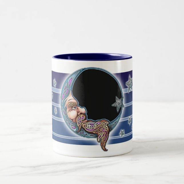 Caneca da cara de lua de Knotwork (Centro)