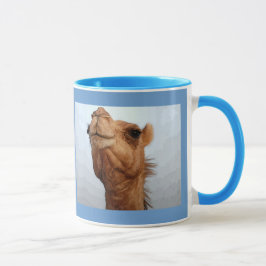 Caneca da cara do camelo