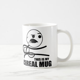 Caneca da cara do cereal