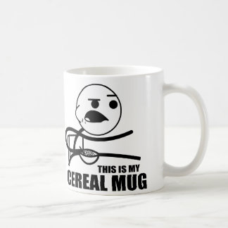 Caneca da cara do cereal