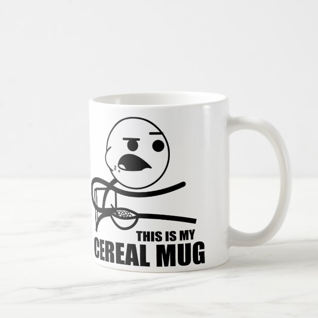 Caneca da cara do cereal (Direita)