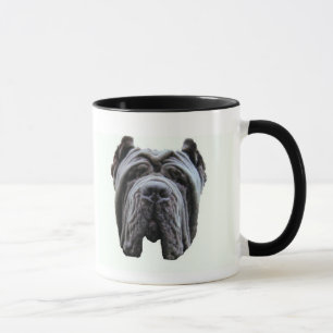 Caneca da cara do Mastiff de Neopolitan