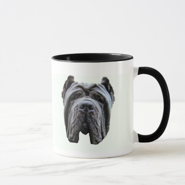Caneca da cara do Mastiff de Neopolitan (Direita)