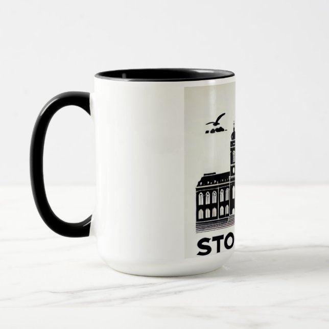 Caneca da cidade, Estocolmo, Suécia (Esquerda)