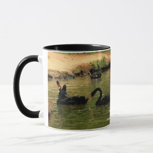 Caneca da cisne preta (Esquerda)