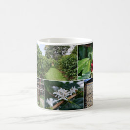 Caneca da colagem de Havaí da plantação de café de