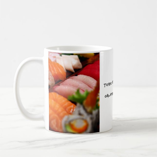 Caneca da coleção do sushi de Japão (Esquerda)